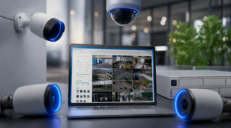 Unifi Protect – kameraovervåking for bedrifter og næringsbygg