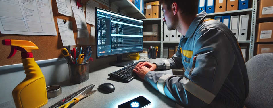 Forenklet iLoq administrasjonsplattform i nettleseren din