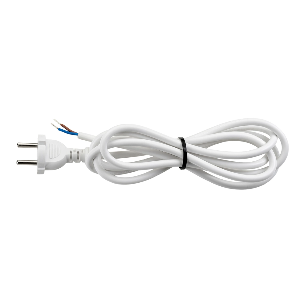 LEDNING 2X 1MM PLUGG U/JORD 2M