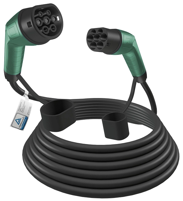 LADEKABEL PAKKE 22KW 3-FAS Type2 32A 5M