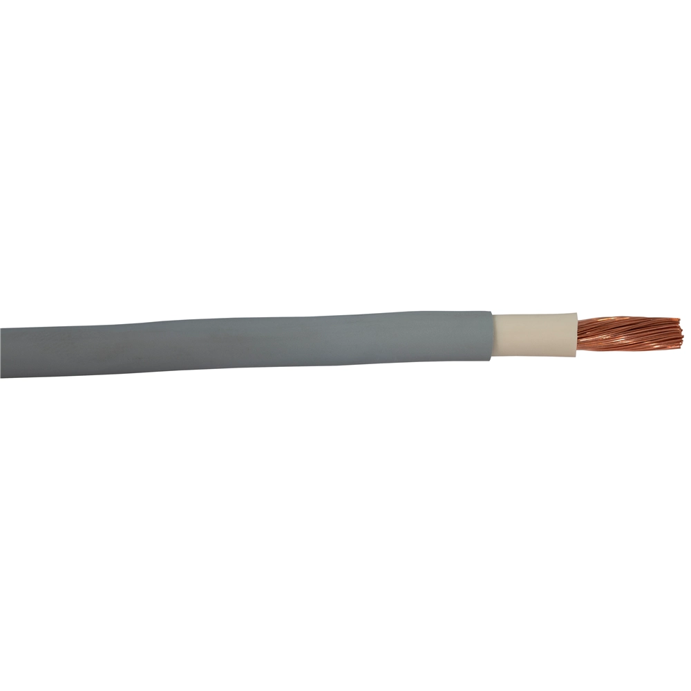 SKK 1X10MM2,50M SPOLE LT GRÅ