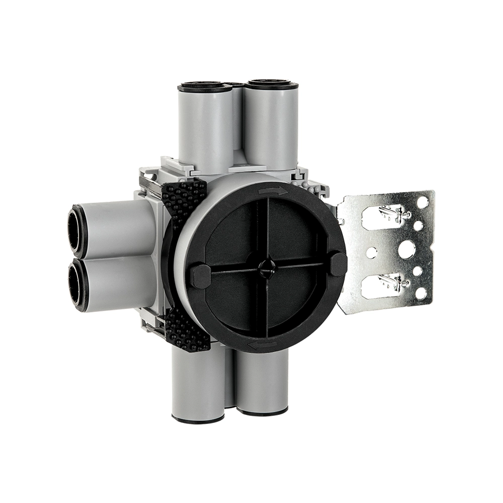 VEGGBOKS ENKEL 9-24MM 8-LØP ST