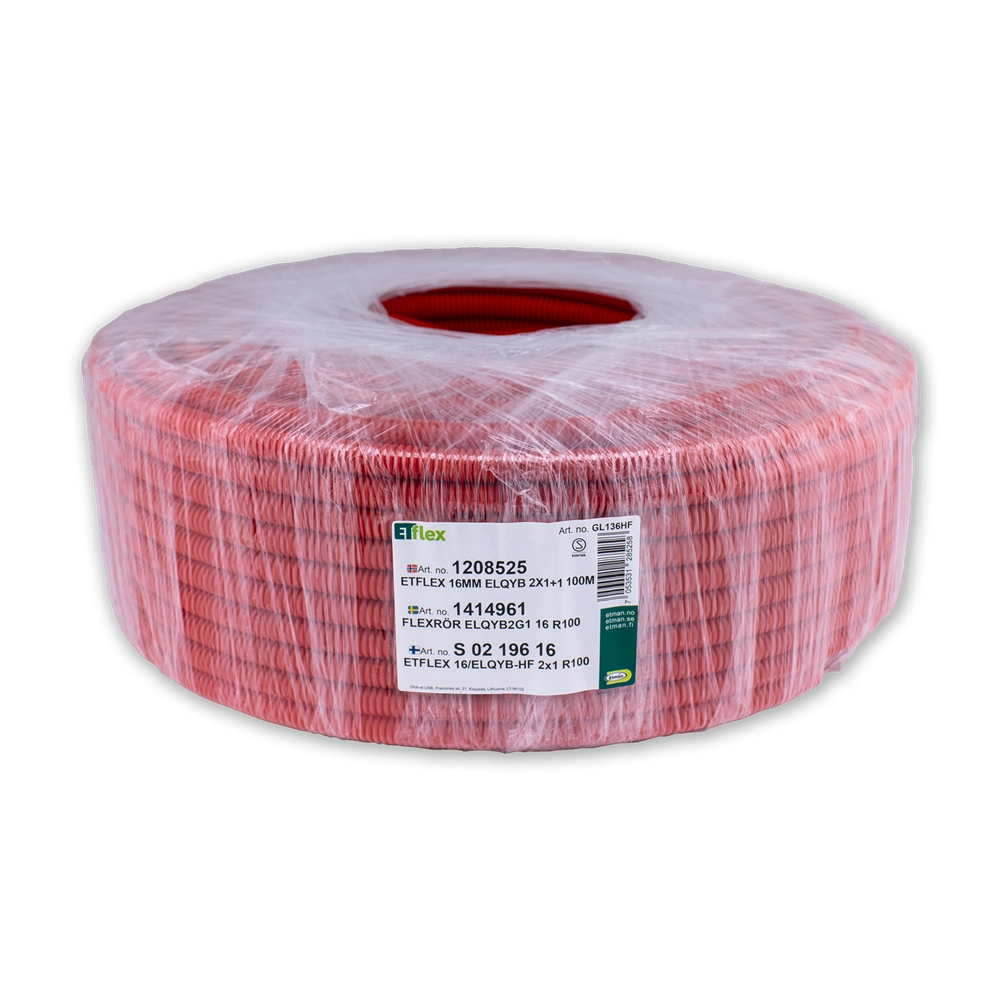 ETFLEX 16MM ELQYB 2X1 100M BUNT BRANNKABEL ZH