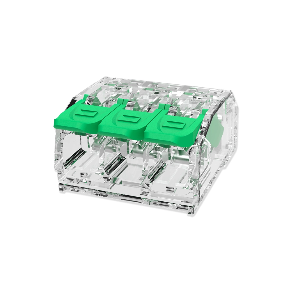 ETFIX KOBLINGSKLEMME 3-HULLS 3x0,2-4MM ÅPNINGSBAR