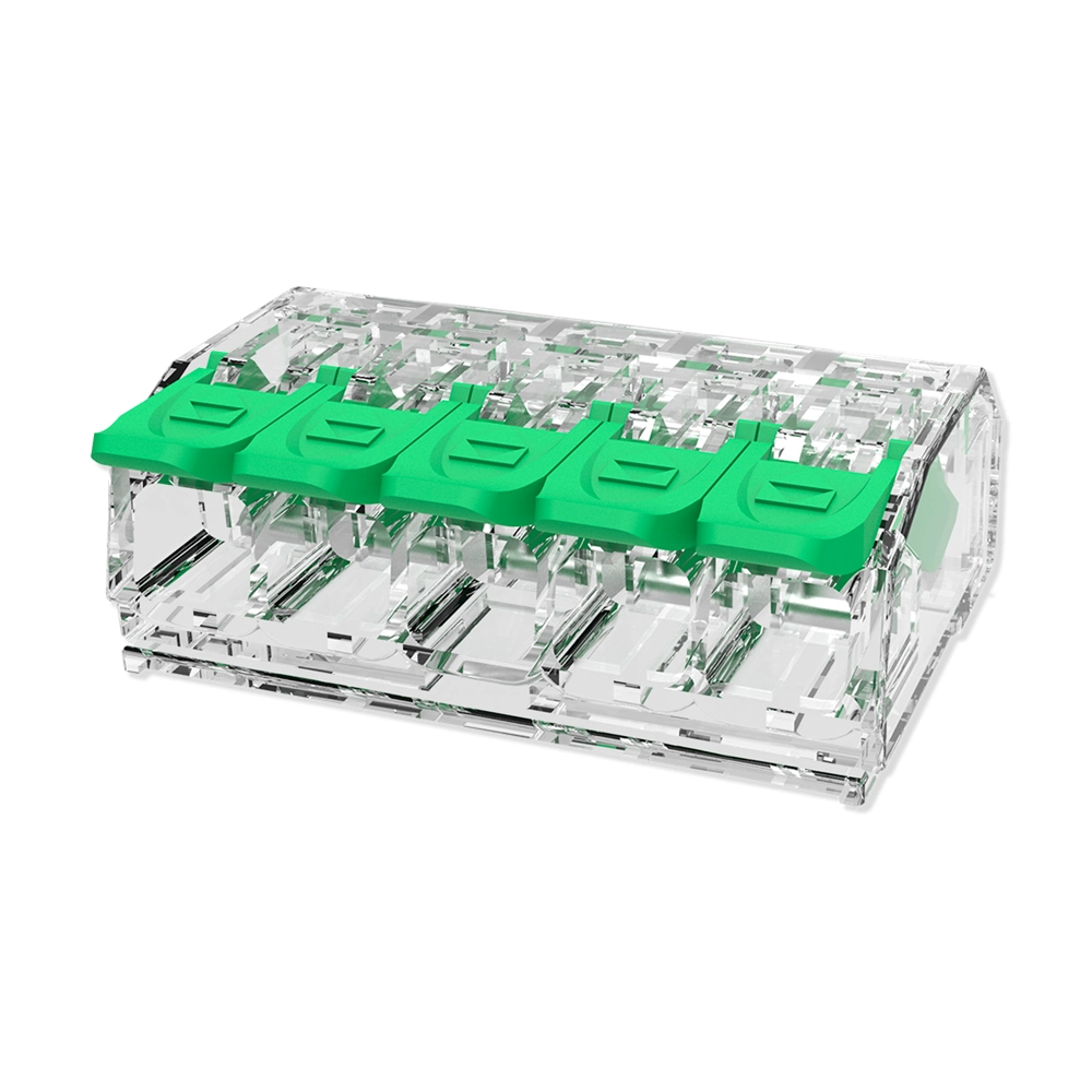 ETFIX KOBLINGSKLEMME 5-HULLS 5x0,2-4MM ÅPNINGSBAR