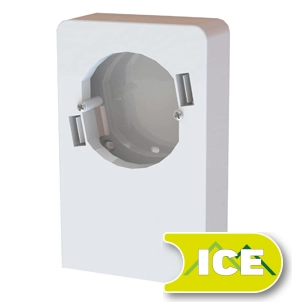 KOBLINGSBOKS SOKKEL IP20 SCALA ICE