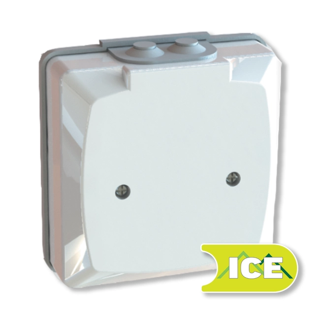 KOBLINGSBOKS 95X95 IP44 SCALA ICE M/KLEMMER