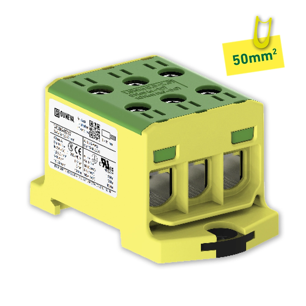 ETLINE KOBLINGSKLEMME G/G AL/CU 50MM2 TRIPPEL V2