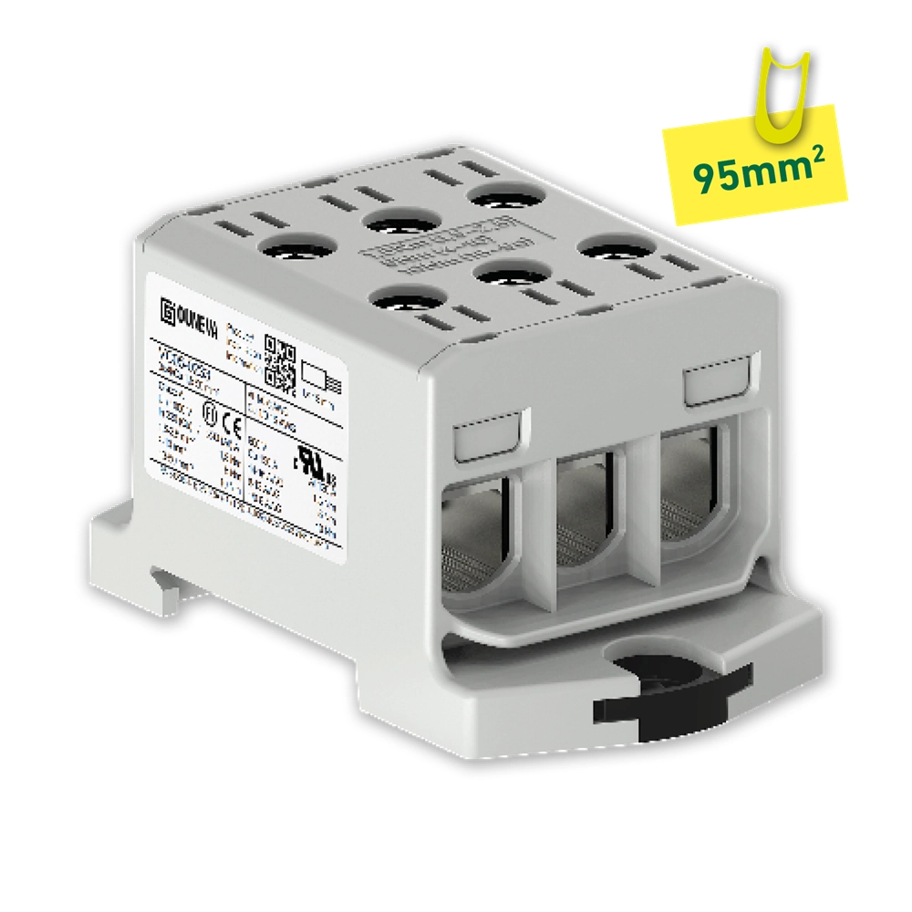 ETLINE KOBLINGSKLEMME GRÅ AL/CU 95MM2 TRIPPEL V2