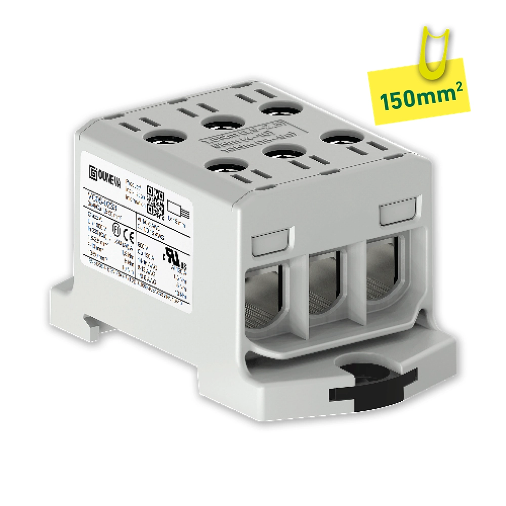 ETLINE KOBLINGSKLEMME GRÅ AL/CU 150MM2 TRIPPEL V2