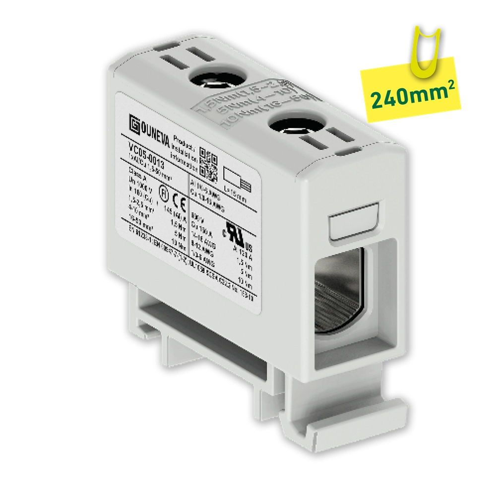 ETLINE KOBLINGSKLEMME GRÅ AL/CU 240MM2 ENKEL V2