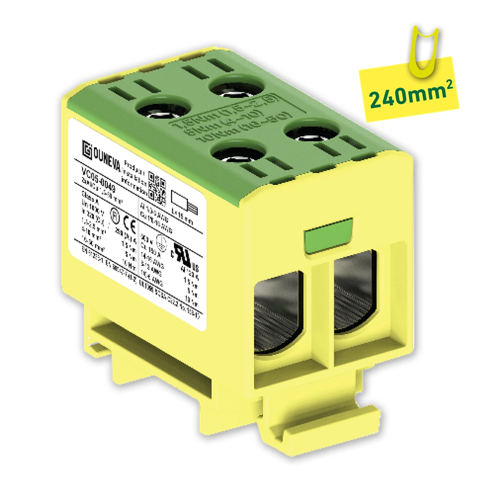 ETLINE KOBLINGSKLEMME G/G AL/CU 240MM2 DOBBEL V2