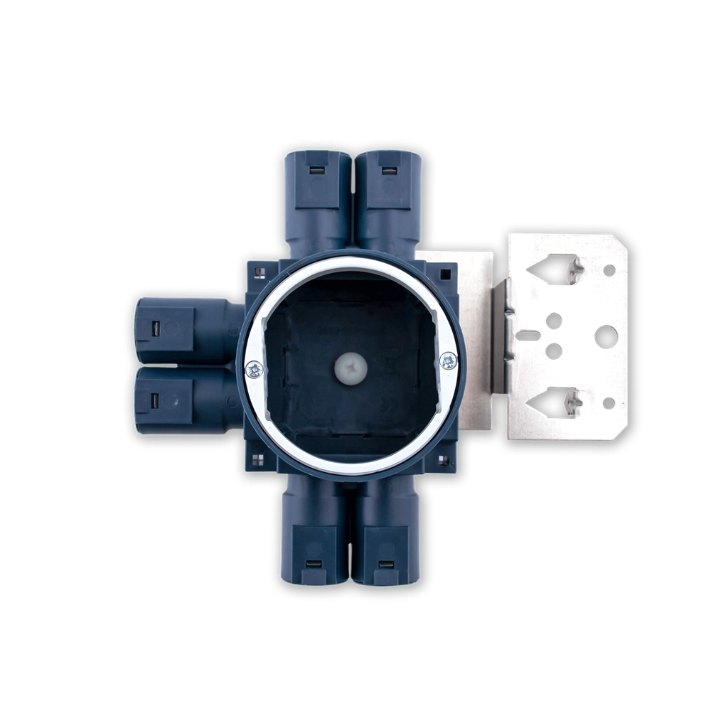 VEGGBOKS UNIVERSAL JUSTERBAR 24MM M/STENDERFESTE 6-LØP