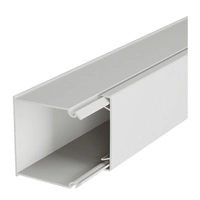 MINIKANAL 40X40MM M. LOKK 2M HVIT