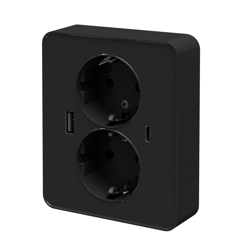 X.STIKK INNF DOBBEL M/2XUSB SORT
