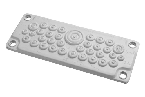 MULTI KABELFLENSER HTC-35 1x32 2x18 16x14 12x12 4x10mm