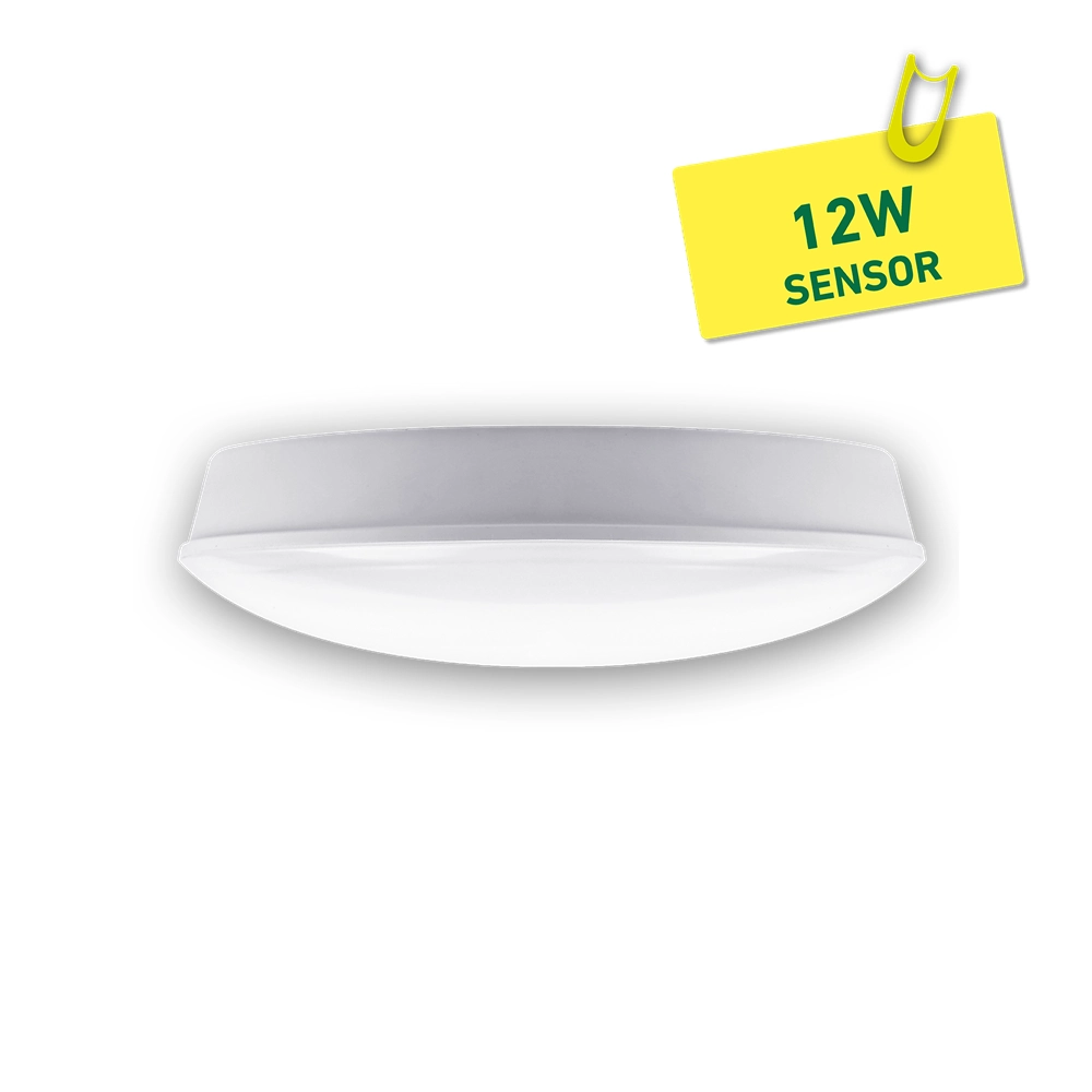 ETLED REKO 12W 3000/4000K PIR HVIT IP44