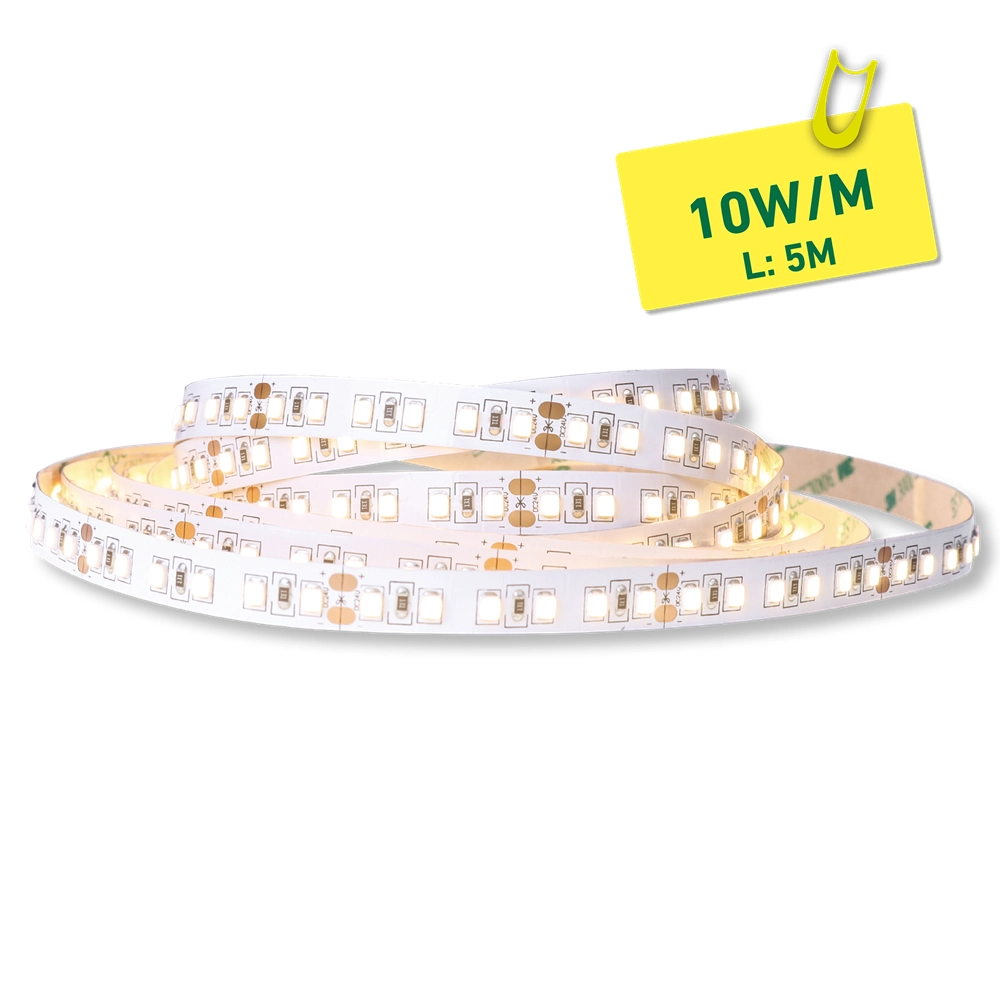 ETLED STRIP 10W IP20 2700K 10MM 24V DC 5M CRI 80 1260LM/M