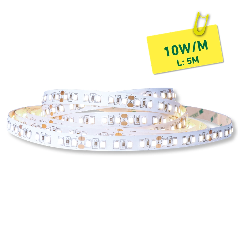 ETLED STRIP 10W IP20 3000K 10MM 24V DC 5M CRI 80 1300LM/M