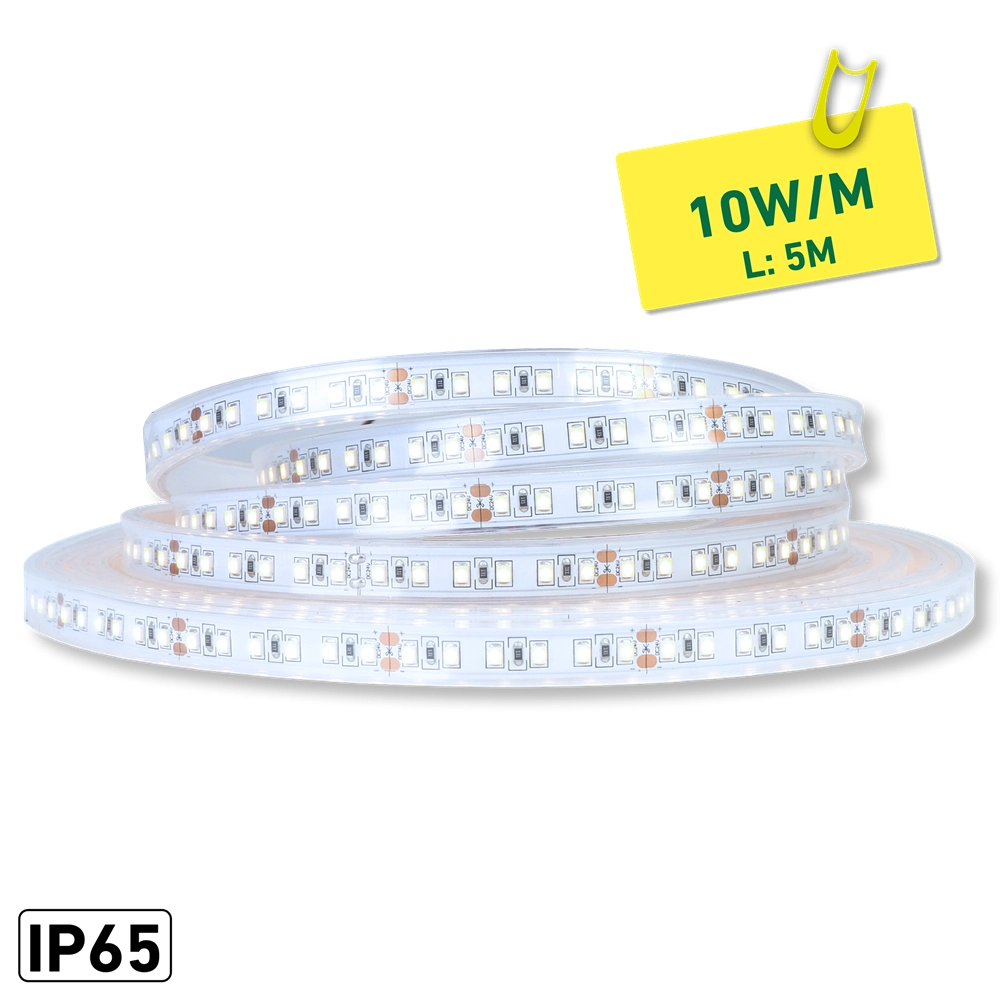 ETLED STRIP 10W IP65 3000K 12MM 24V DC 5M CRI 80 1260LM/M