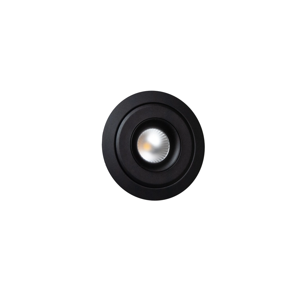 ETLED DECO RAMME 1 HULL SORT RUND TIL ISO/DEEP/360