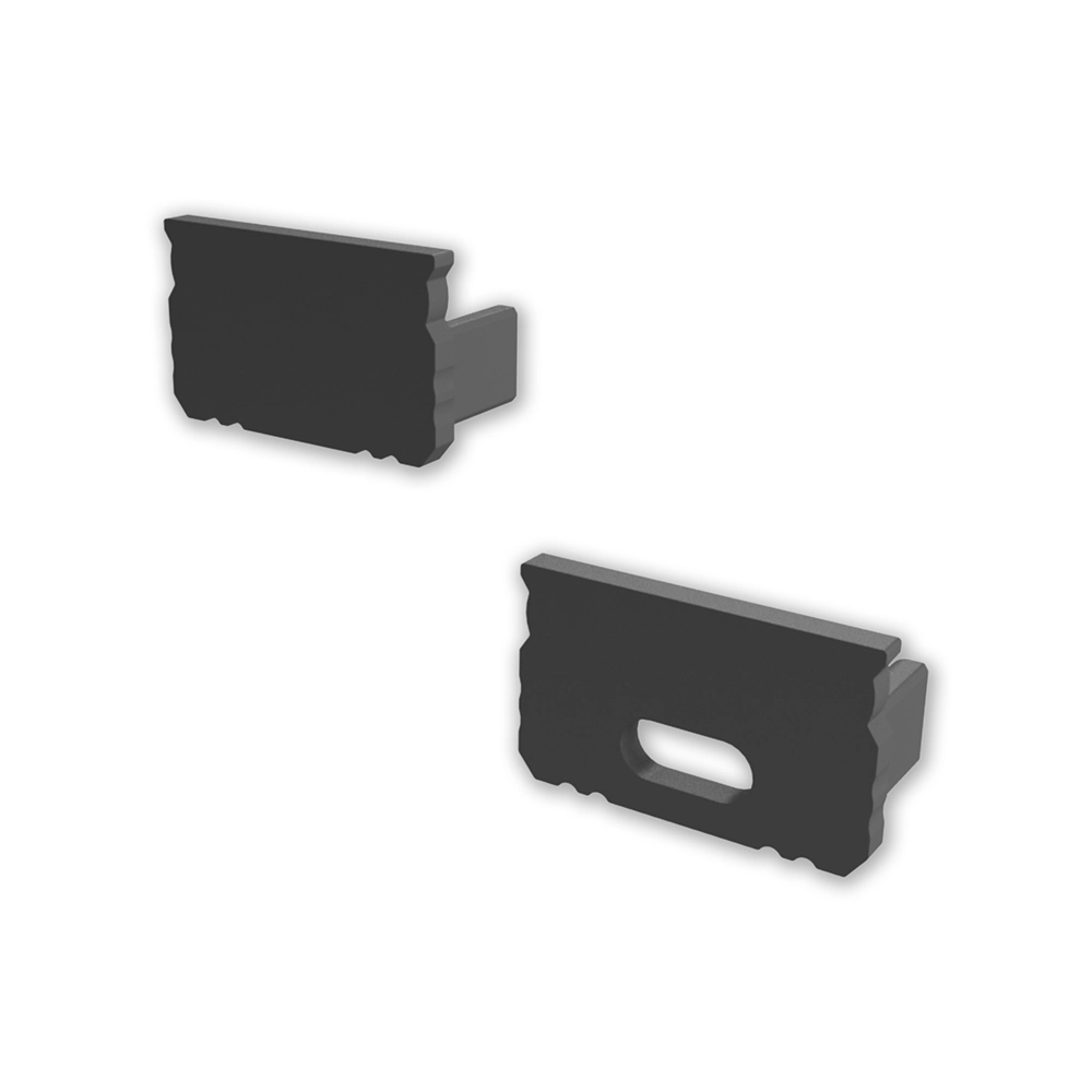 ETLED STRIP ENDEKAPPE X.L SORT 5 M/HULL, 5 U/HULL PC X.LAV