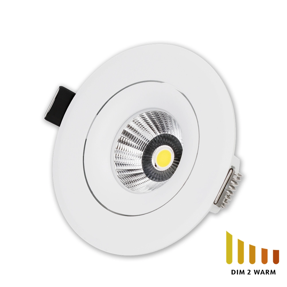 ETLED GLOW DimToWarm MATT HVIT 2800-2000K 8,5W IP44
