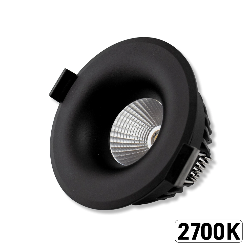 ETLED DEEP 2700K MATT SORT 8,5W IP54