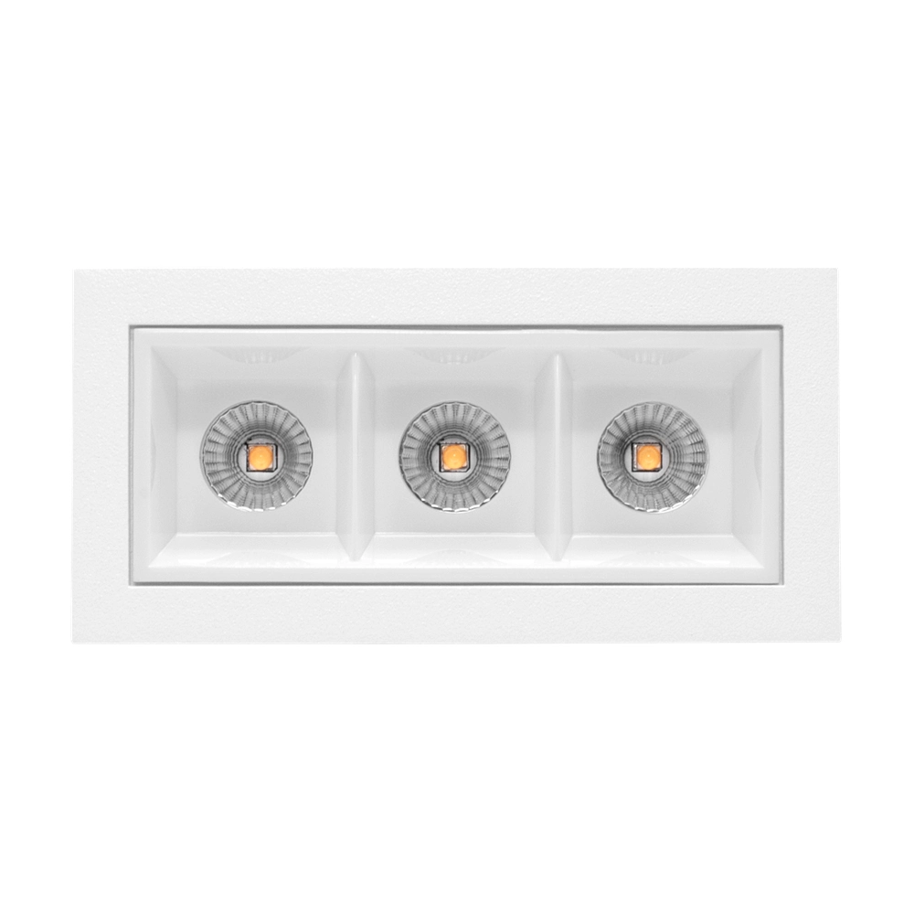 COLD 3 HVIT 3X2W 3000K 700LM 930 30° U/DRIVER