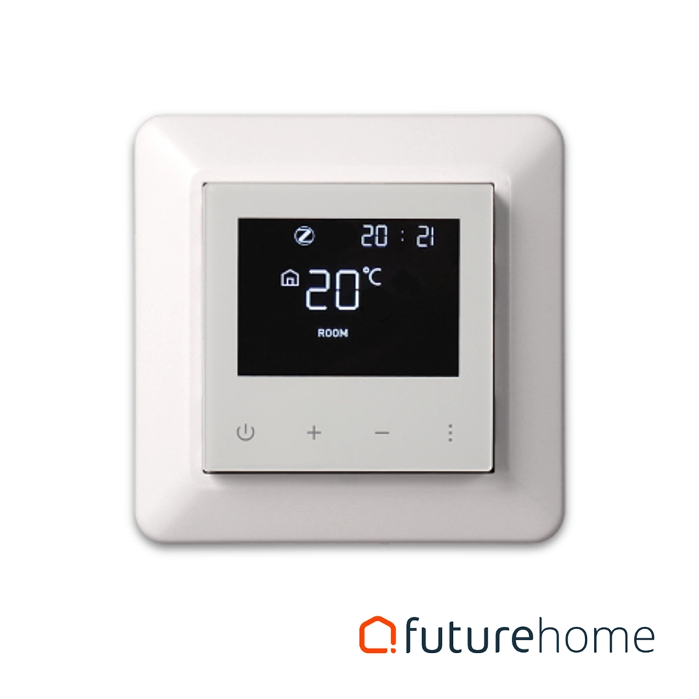 FUTUREHOME SMART TERMOSTAT HVIT 16A 10/12/15/47kOhm FØLER