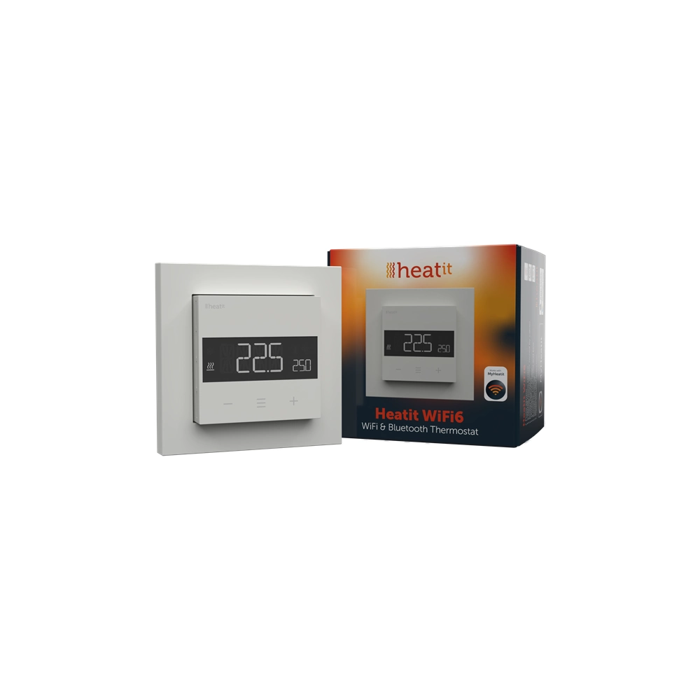 Heatit WiFi6 Hvit Thermostat 3 5430542