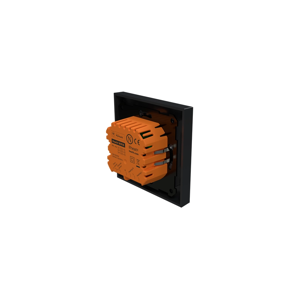 Heatit WiFi6 Sort Thermostat 3 5430543