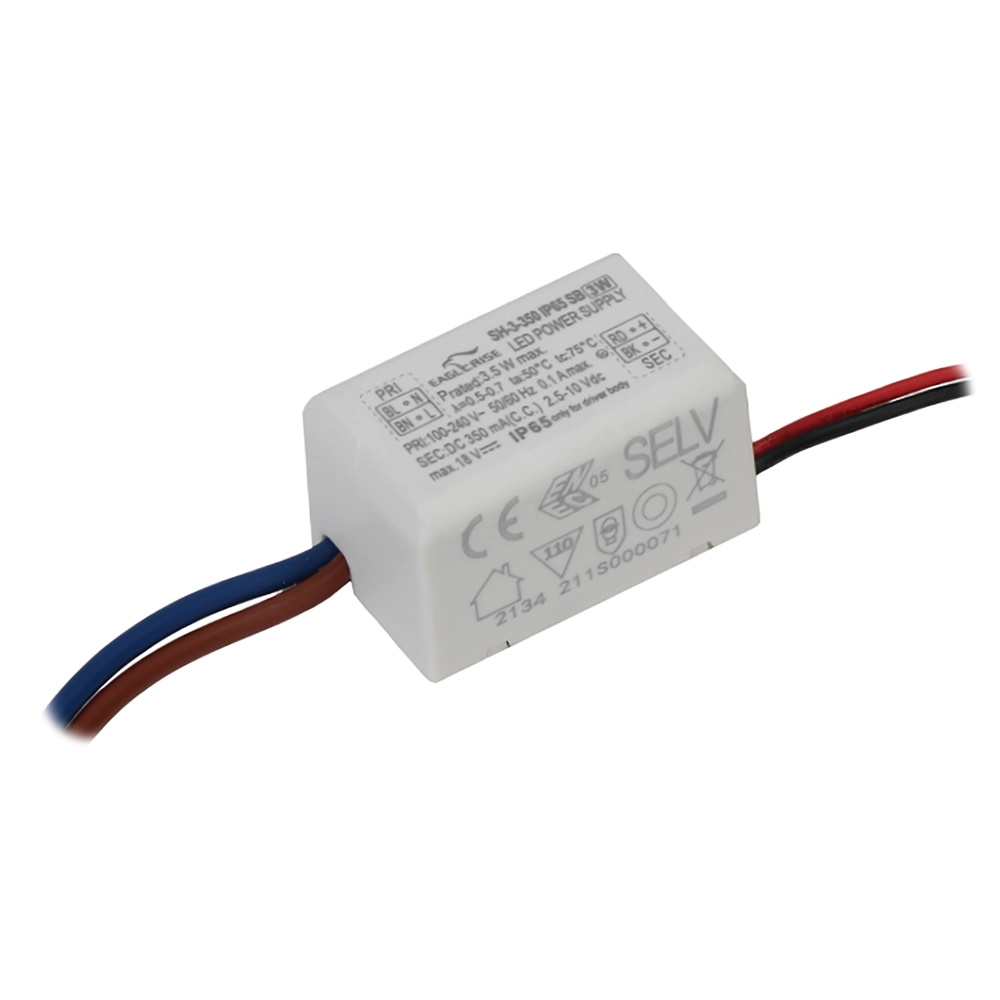 DRIVER 4,2W 350mA IKKE DIMBAR PF0.5 2.8-12V 30000h 58.1x28.5